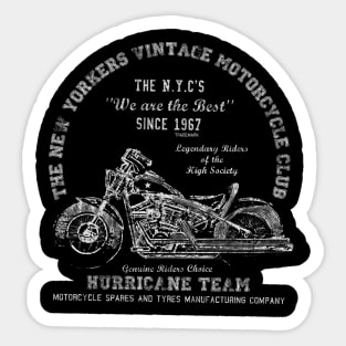 motorcycle club Sticker